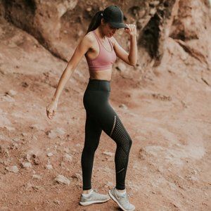 Senita Alpine Laser Cut Leggings